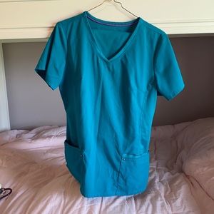 Purple label yoga by healing hands scrub set